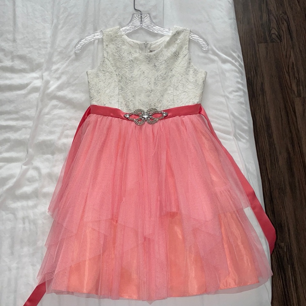Coral dress